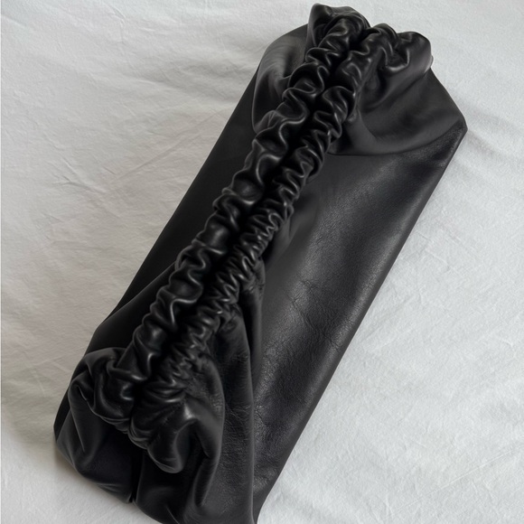 Unbranded Authentic Leather Large Pouch Clutch - Picture 6 of 9